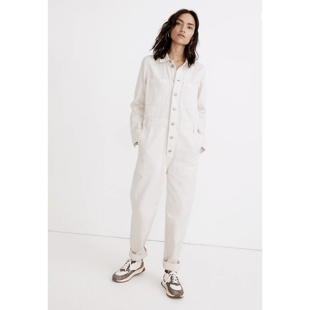 Madewell $148 Garment Dyed Relaxed Fit Coveralls